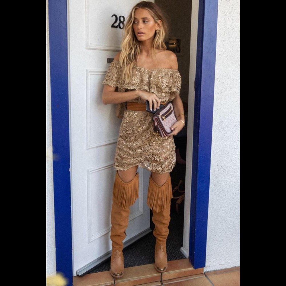Spell Designs Evie Over The Knee Boot - Picture 3 of 9